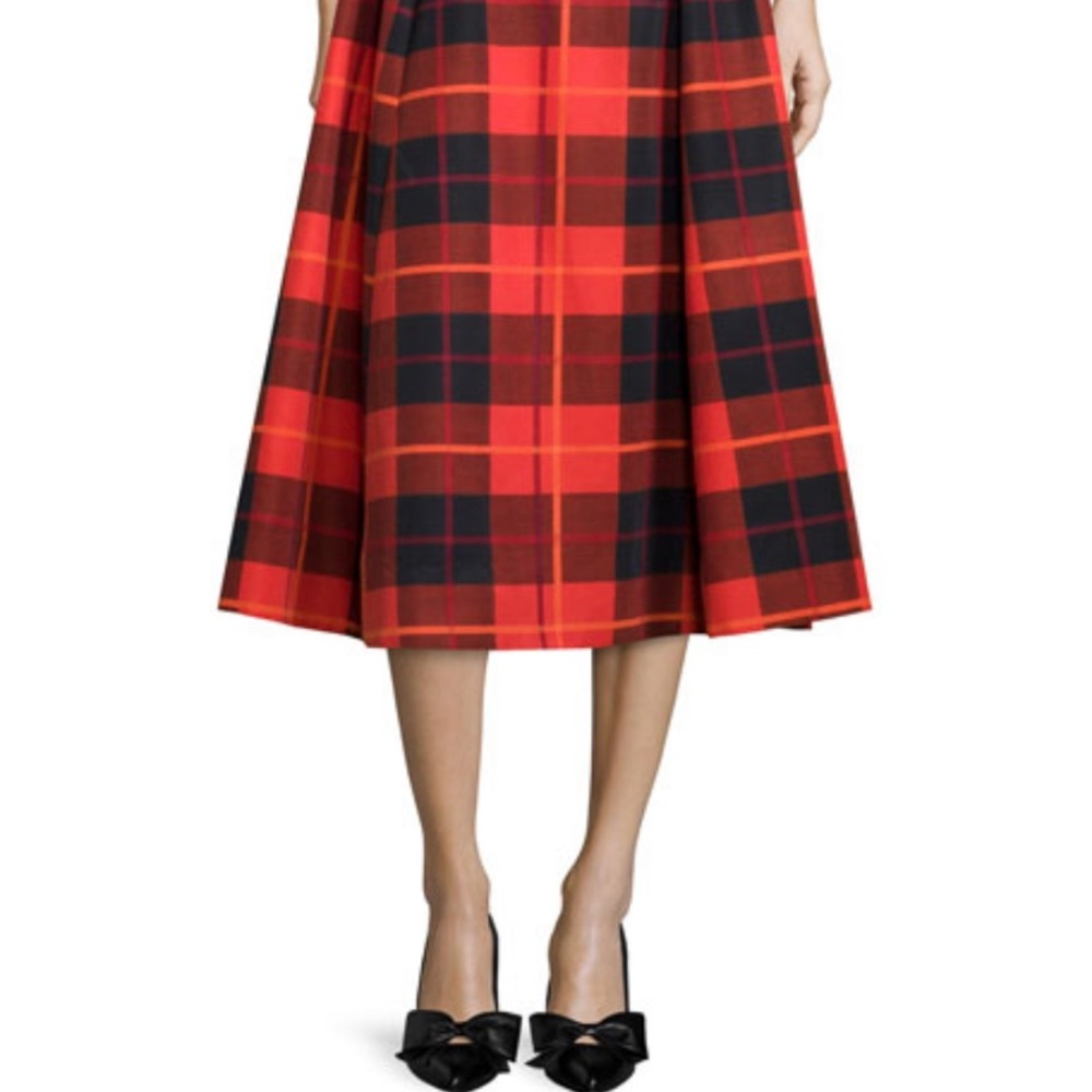 Kate Spade Woodland Plaid Skirt